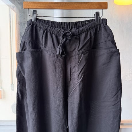 COMOLI　オックス ドローストリングパンツ