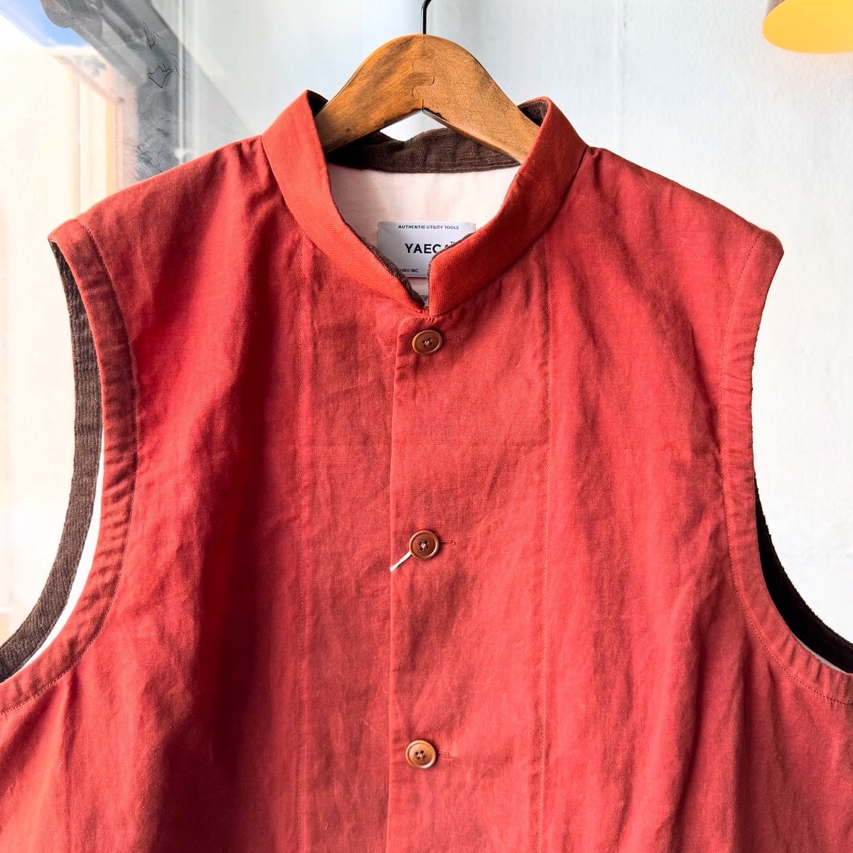 YAECA [UNISEX] CANVAS DESIGN Oiled WORK VEST |