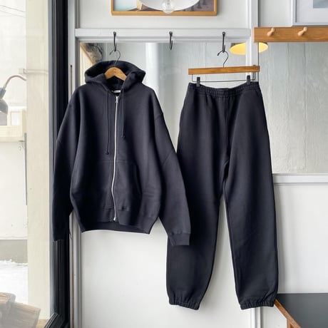 AURALEE　HEAVY BD SWEAT ZIP PARKA
