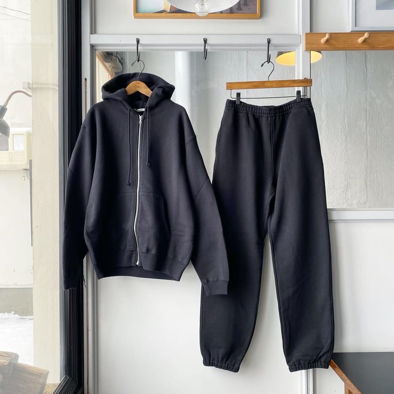 AURALEE HEAVY BD SWEAT ZIP PARKA | Less Higash AURALEE HEAVY BD SWEAT ZIP PARKA | Less Higash