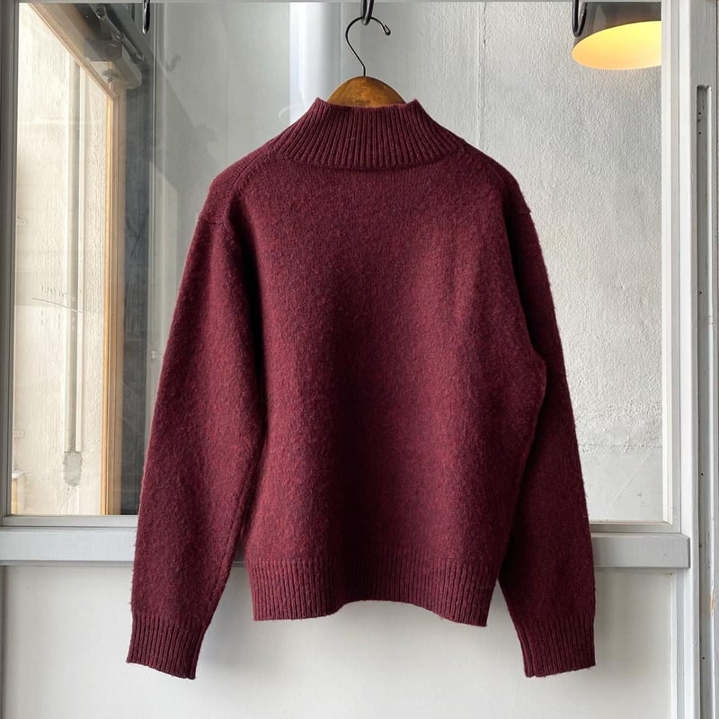 YAECA [ WRITE ] WOMENS ボトルネックニット 162216 |