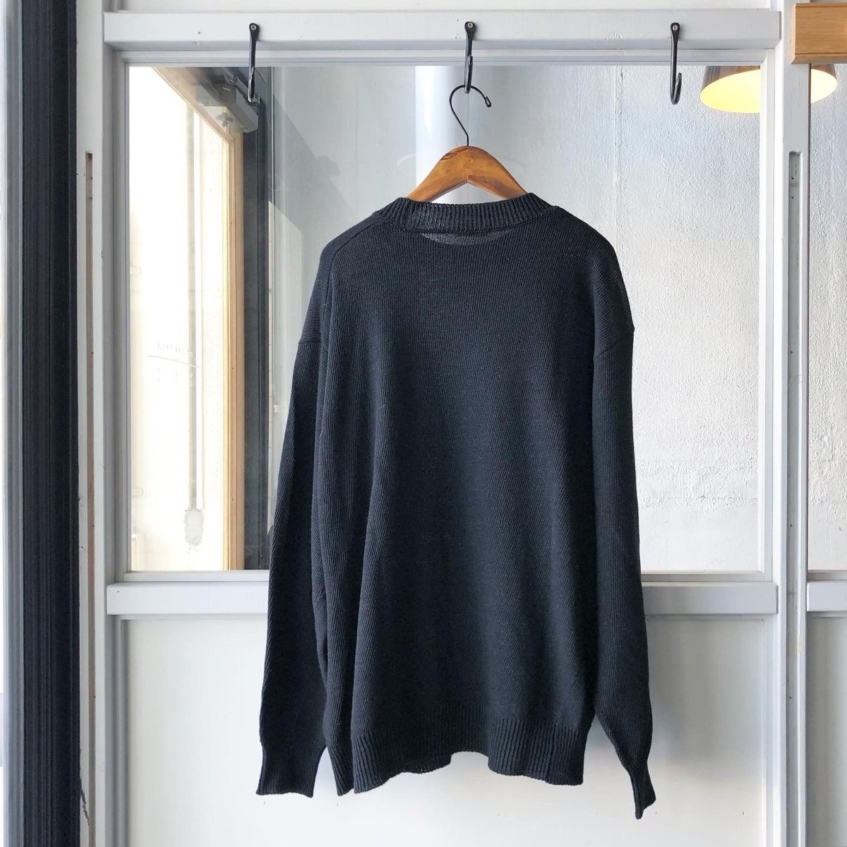 さ*ん様 21SS COMOLI インディゴ ニット セーター 紺 COMOLI インディゴニット | Less Higashikawa