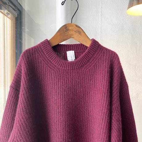 YAECA [CONTEMPO]　カシミヤクルーネックニット - UNISEX