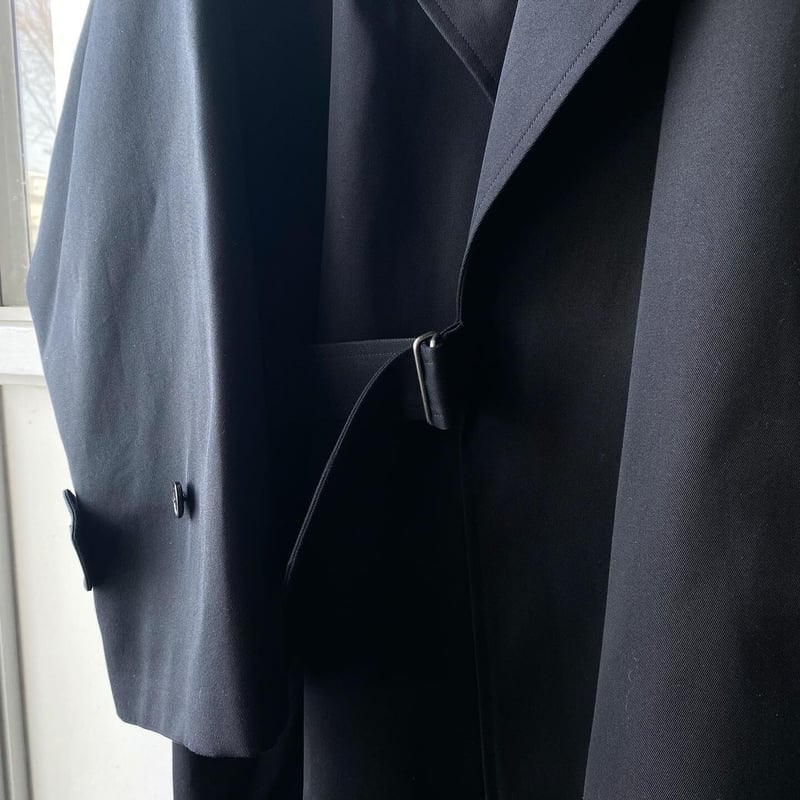 COMOLI コットンギャバ タイロッケンコート (BLACK) | Less COMOLI コットンギャバ タイロッケンコート (BLACK) | Less