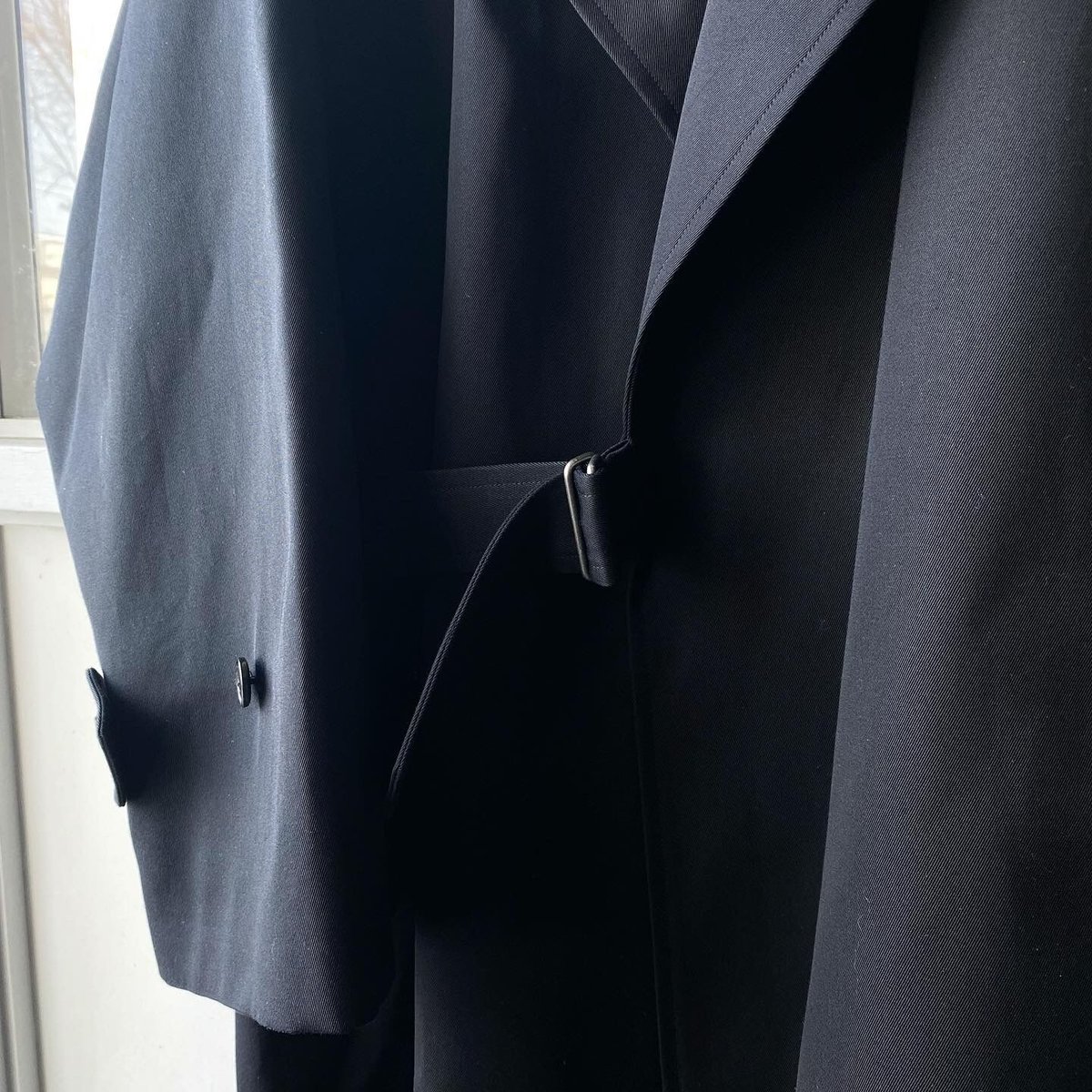 COMOLI コットンギャバ タイロッケンコート (BLACK) | Less COMOLI コットンギャバ タイロッケンコート (BLACK) | Less