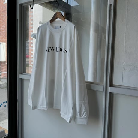 ssstein　  OVERSIZED LONG SLEEVE TEE - NEW LOOKS -