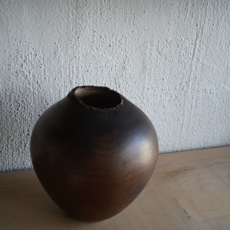 盛永省治 ウッドベース 山桜(柿渋染め) | Less Higashikawa