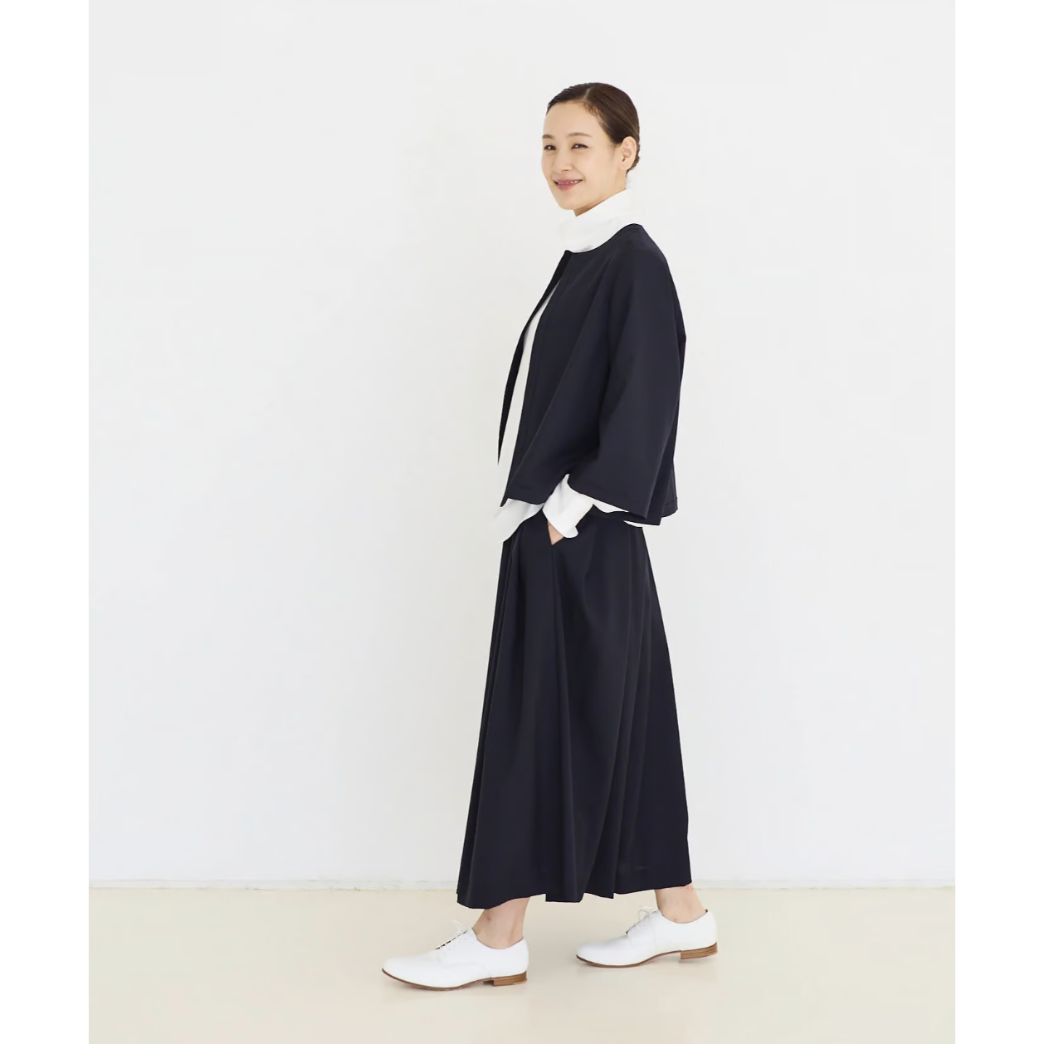 今期新品　fruits of life ナローカラージャケット fruits of life>ナローカラージャケット / 印度藍色(ネイビー) | frui