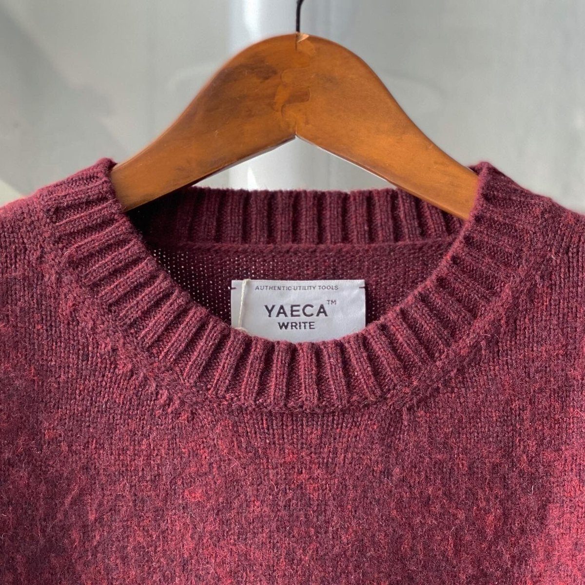 YAECA [ WRITE ] WOMENS ニット162215 | Less