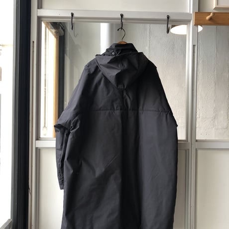 AURALEE  FINX NYLON OX BATTING HOODED COAT (Mens)