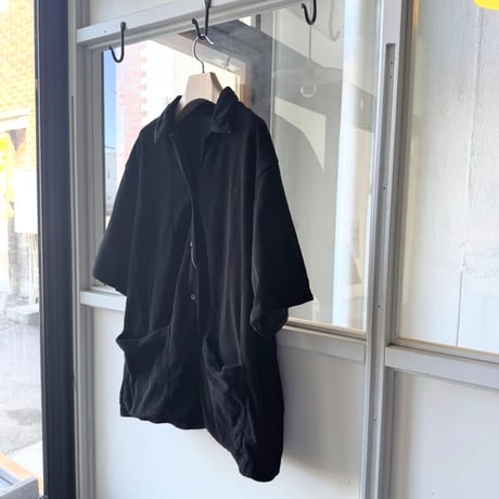 COMOLI　リバーシブル 半袖シャツ