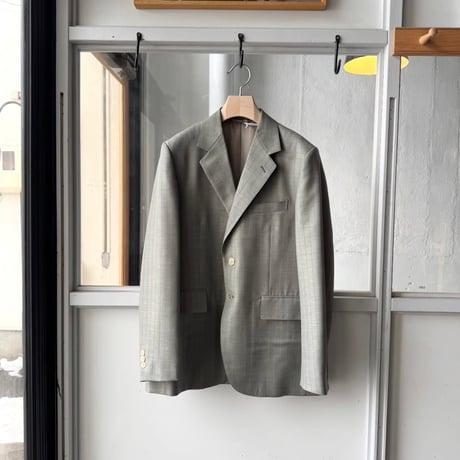 AURALEE　BLUEFACED WOOL JACKET