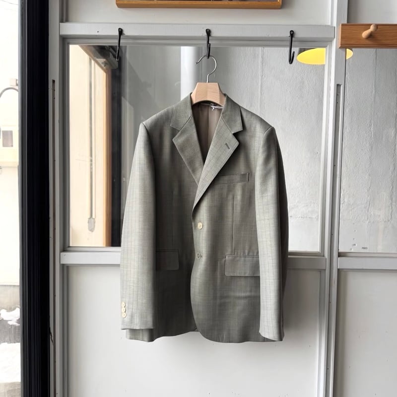 AURALEE BLUEFACED WOOL JACKET | Less Higashikawa