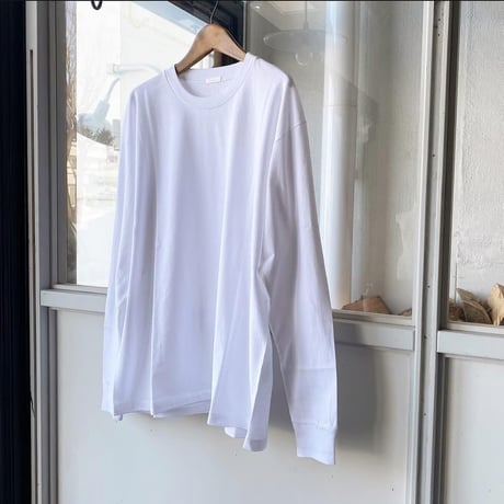 COMOLI　コットンジャージ 長袖Tシャツ