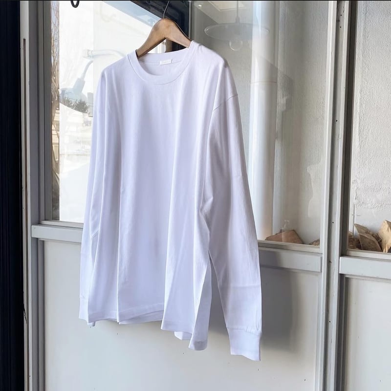 COMOLI コモリ コットンジャージ 長袖Tシャツ COMOLI (コモリ) コットンジャージ 長袖Tシャツ