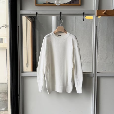 COMOLI　8G クルーネックニット