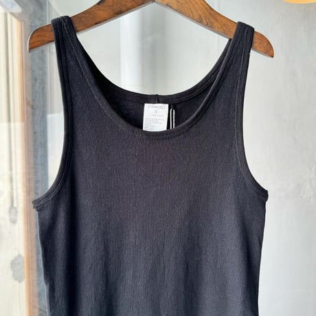 COMOLI　リブ タンクトップ