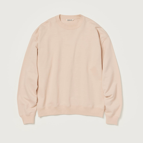 AURALEE　PIMA LIGHT SWEAT P/O