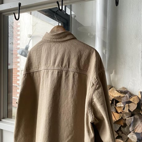 AURALEE  　BOTANICAL DYED SELVEDGE DENIM SHIRTS BLOUSON
