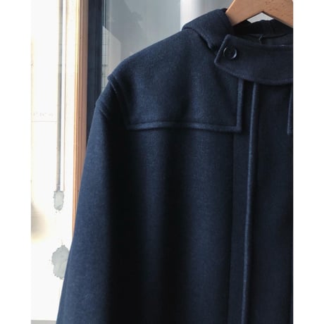 AURALEE  WOOL SILK MELTON DUFFLE COAT (Mens)
