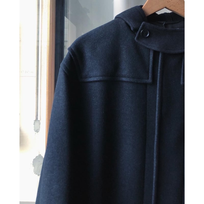 AURALEE WOOL SILK MELTON DUFFLE COAT (Mens) | AURALEE WOOL SILK MELTON DUFFLE COAT (Mens) |