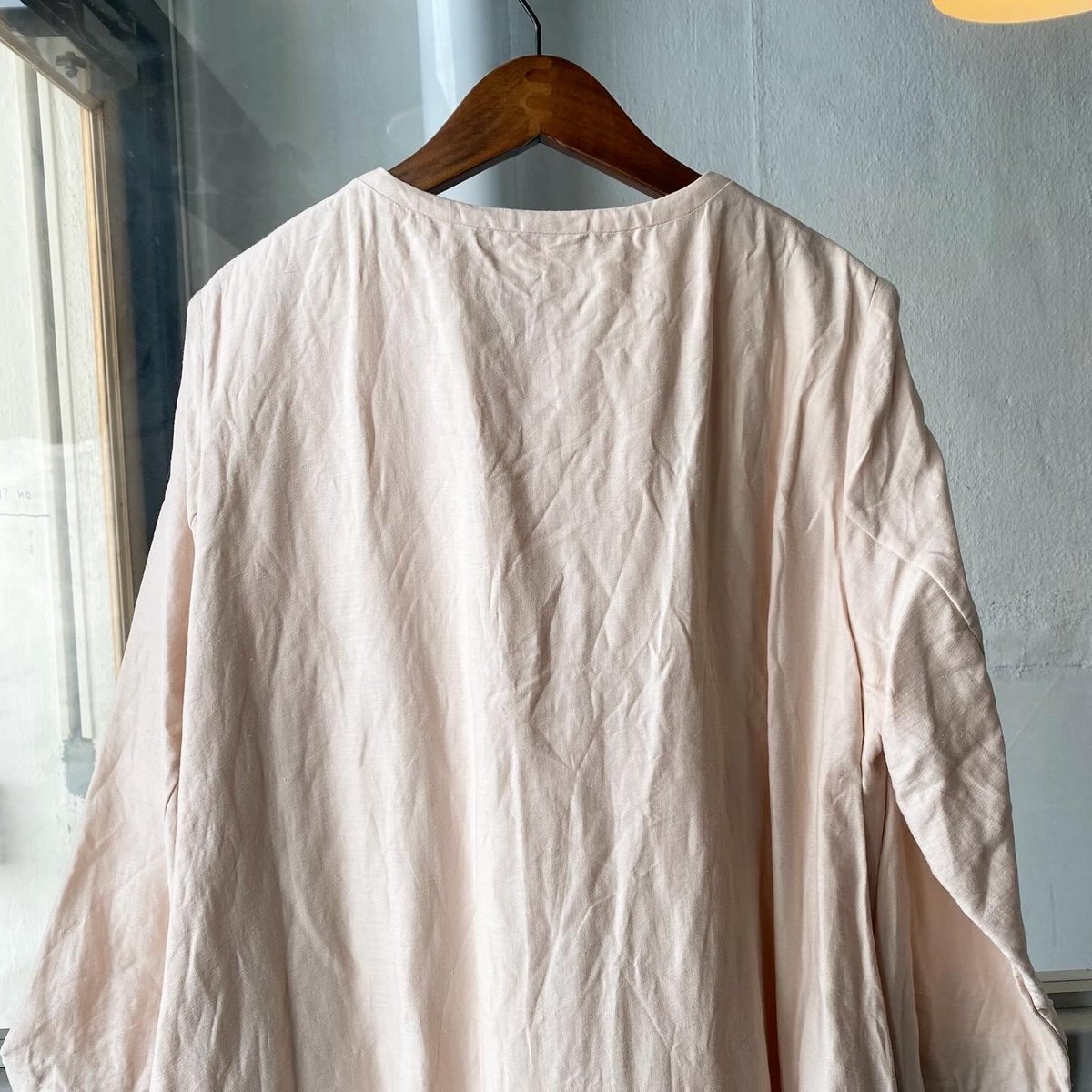 YAECA ヤエカ　白襟の爽やかネイビー　七分袖ワンピース！即購入OK！ YAECA ヤエカ 白襟の爽やかネイビー 七分袖ワンピース！即購入OK！