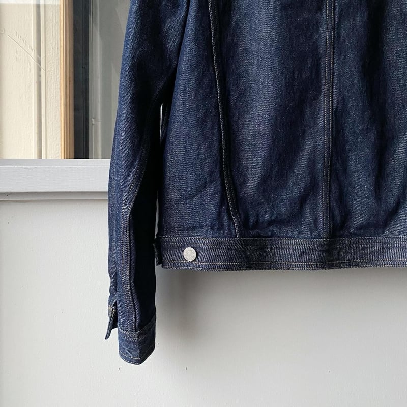 AURALEE WASHED HARD TWIST DENIM BLOUZON | Les AURALEE WASHED HARD TWIST DENIM BLOUZON | Les