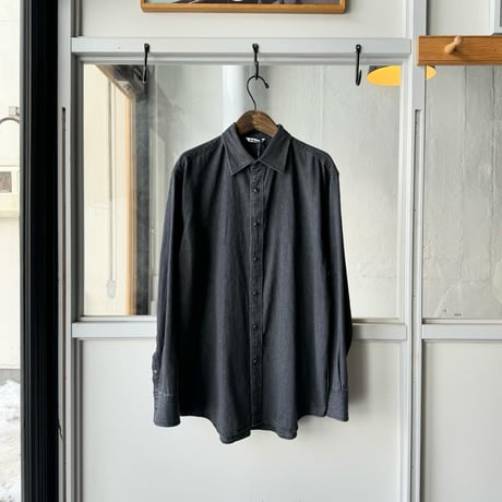 AURALEE　SELVEDGE SUPER LIGHT DENIM SHIRT