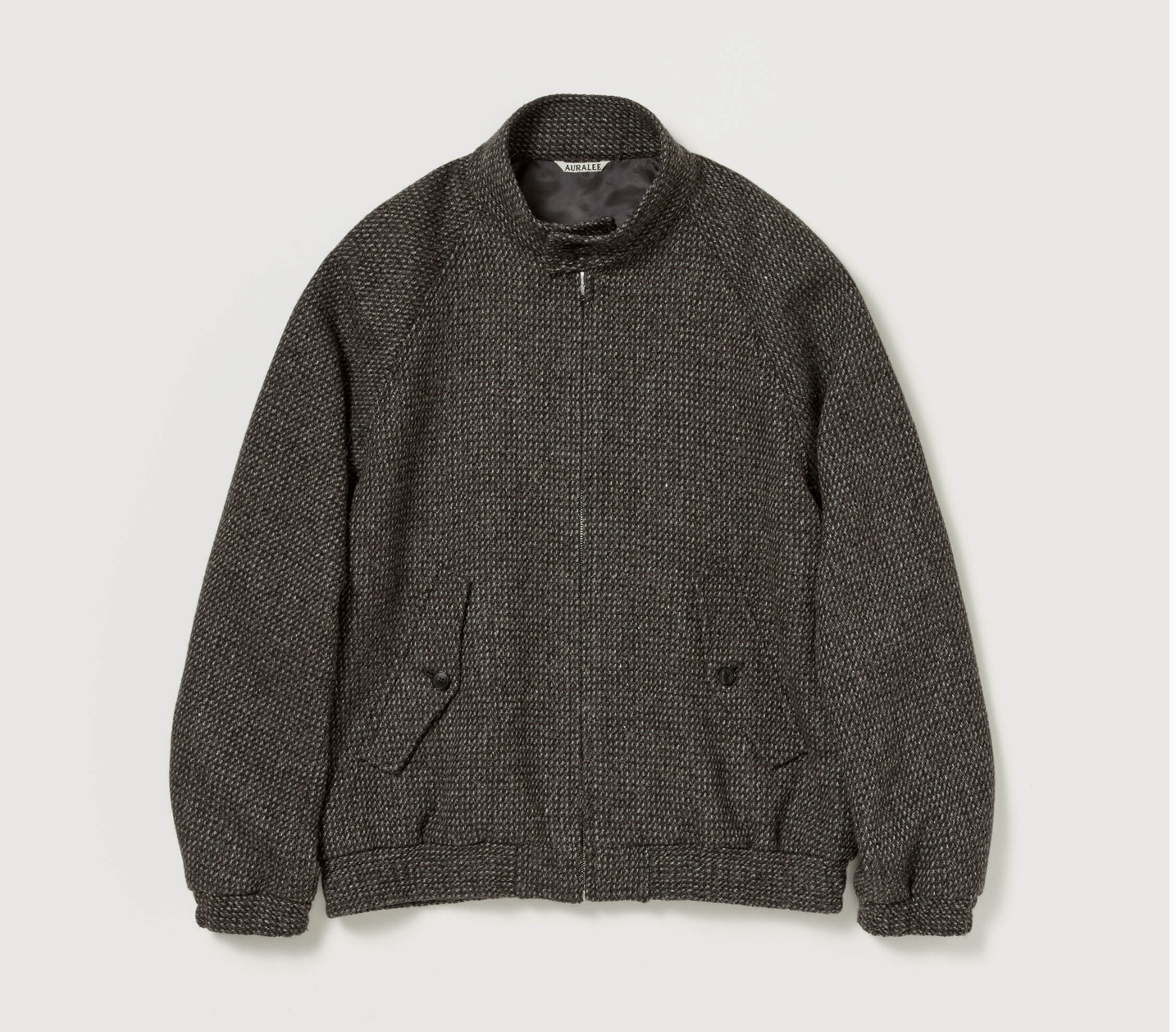 AURALEE アルパカウールシルクツイードステンカラーコート 25A/W original