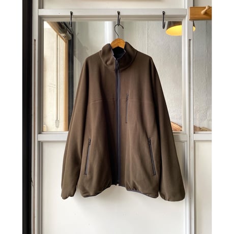 stein    FLEECE x BACKSIDE GABARDINE REVERSIBLE JACKET  - ST.428