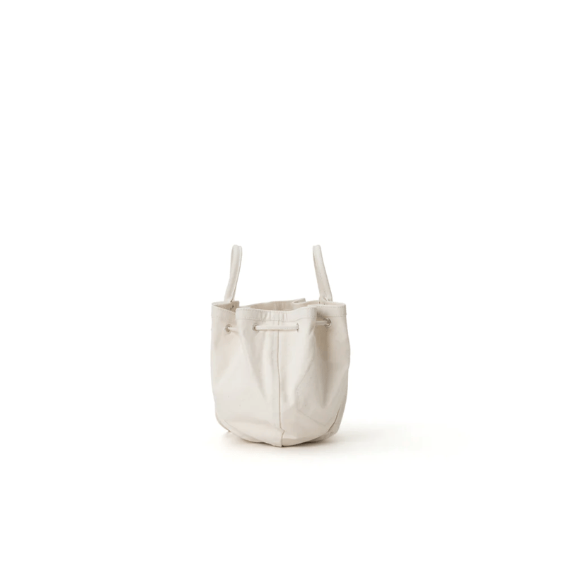 CHACOLI BL22 / DRAWSTRING TOTE M NATURAL | L