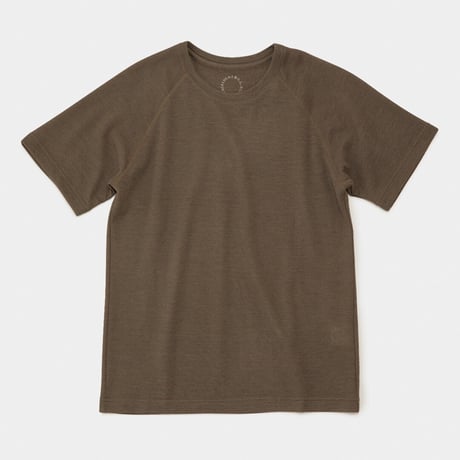 山と道　Yamatomichi  DF Mesh Merino Crew Neck - UNISEX　※在庫なし