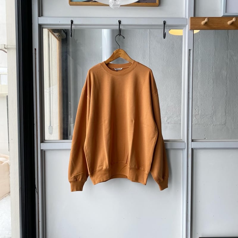 AURALEE スウェット Namu Shop - Auralee Elastic High Gauge Sweat Pullover - Ink