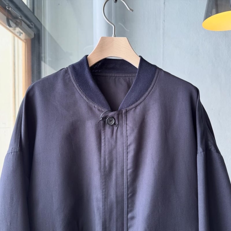 ssstein SILK CUPRO TWILL LIGHT FLIGHT JACKET