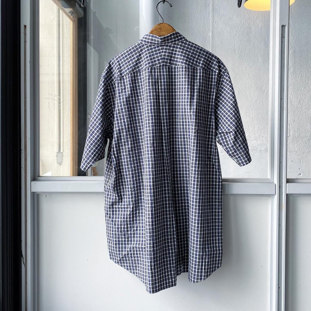 希少 美品 19ss サイズ1 コモリ ショートスリーブ シャツ 水色 希少 美品 19ss サイズ1 コモリ ショートスリーブ シャツ 水色