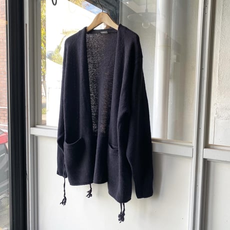 COMOLI　カシミヤ製品染 カーディガン