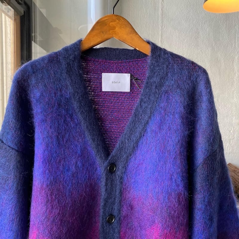 stein GRADATION MOHAIR CARDIGAN - ST.448 stein GRADATION MOHAIR CARDIGAN - ST.448
