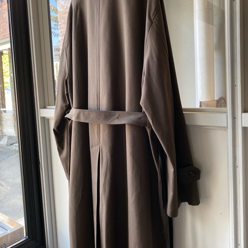 stein DOUBLE LAPELED DOUBLE BREASTED COAT
