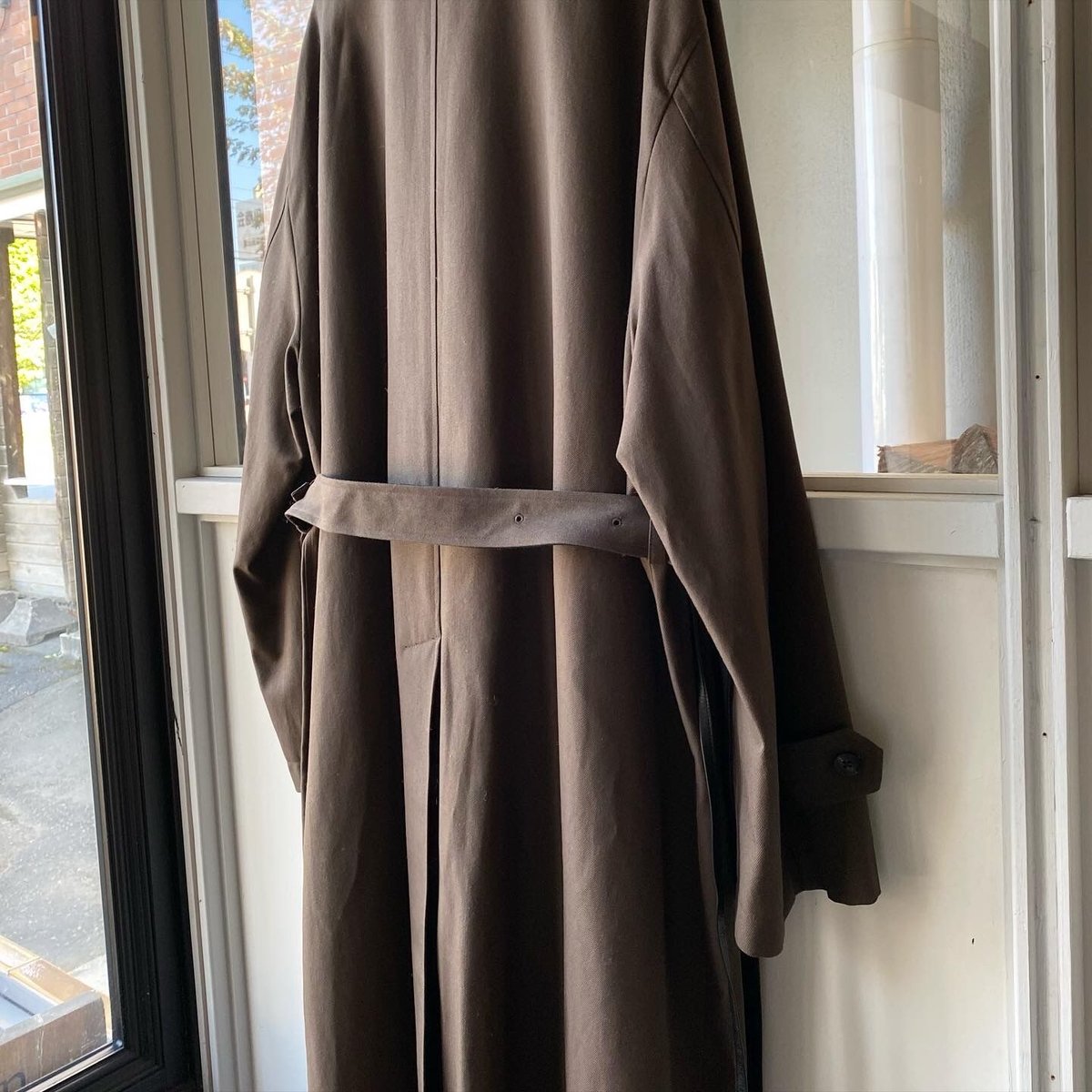 stein DOUBLE LAPELED DOUBLE BREASTED COAT stein DOUBLE LAPELED DOUBLE BREASTED COAT