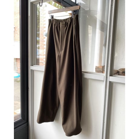 ssstein    FLEECE WIDE EASY TROUSERS  - ST.430