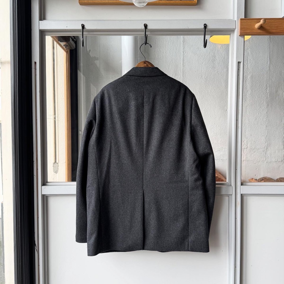 AURALEE CASHMERE MOLESKIN JACKET | Less Higash