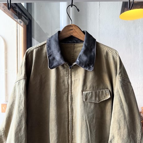 ssstein　  SULFUR DYED WHIP CORD VINTAGE ZIP JACKET