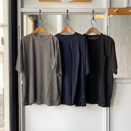 COMOLI　サマーウール天竺 Tシャツ