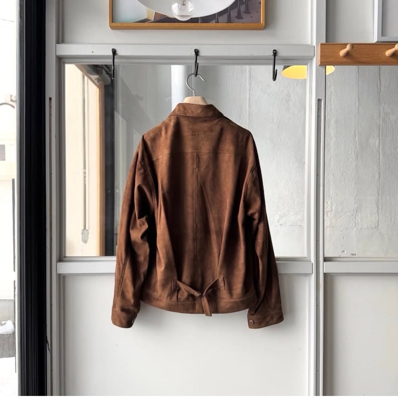 26SS COMOLI TYPE-1st スエード ジャケット COMOLI 26SS スエード TYPE 1st BROWN サイズ4 新品｜Yahoo!フリマ（旧