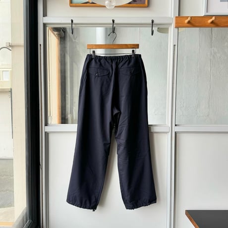 COMOLI　ウール ニータックパンツ