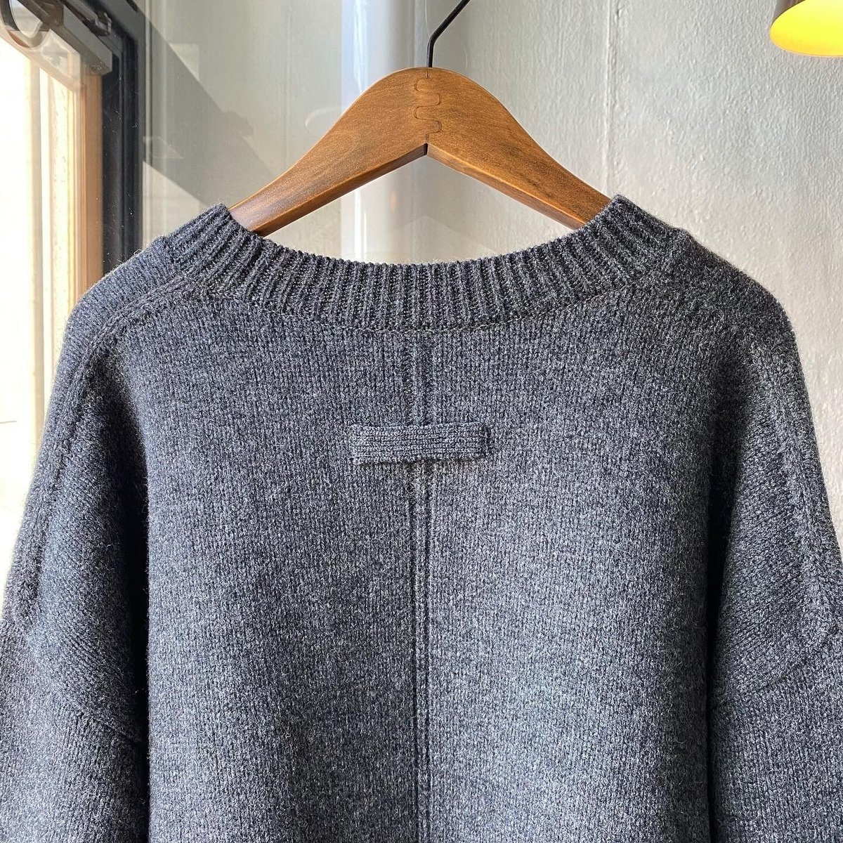 stein EX FINE LAMBS CREW NECK KNIT LS - S