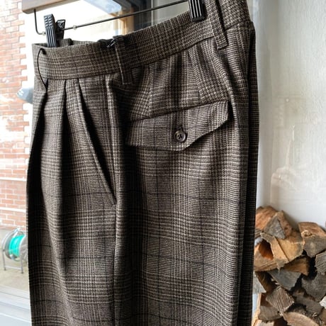 stein    EX WIDE TAPERED TROUSERS  - ST.413-2