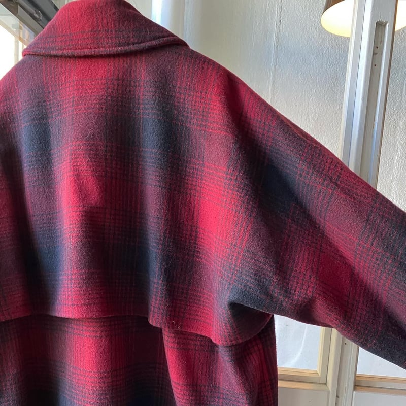 COMOLI ナッピングウール チェック マッキノウクルーザー | Less