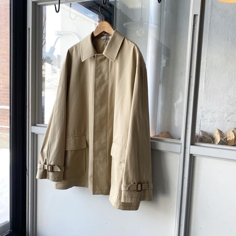 AURALEE 　 FINX HARD TWIST GABARDINE BLOUSON