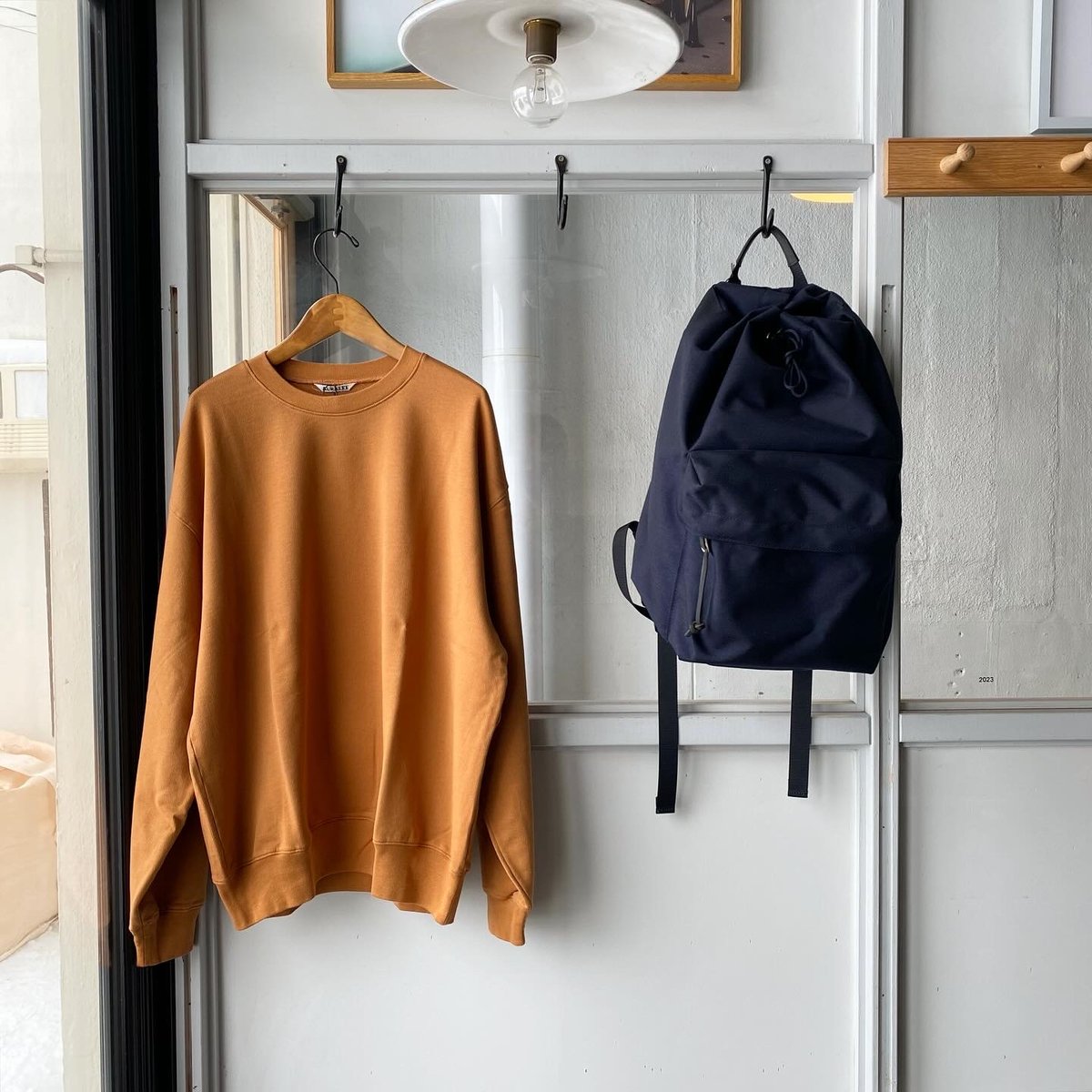 AURALEE SUPER HIGH GAUZE SWEAT P/O | Less Higa